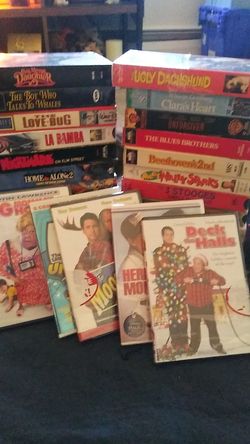 Vhs and Dvd movies