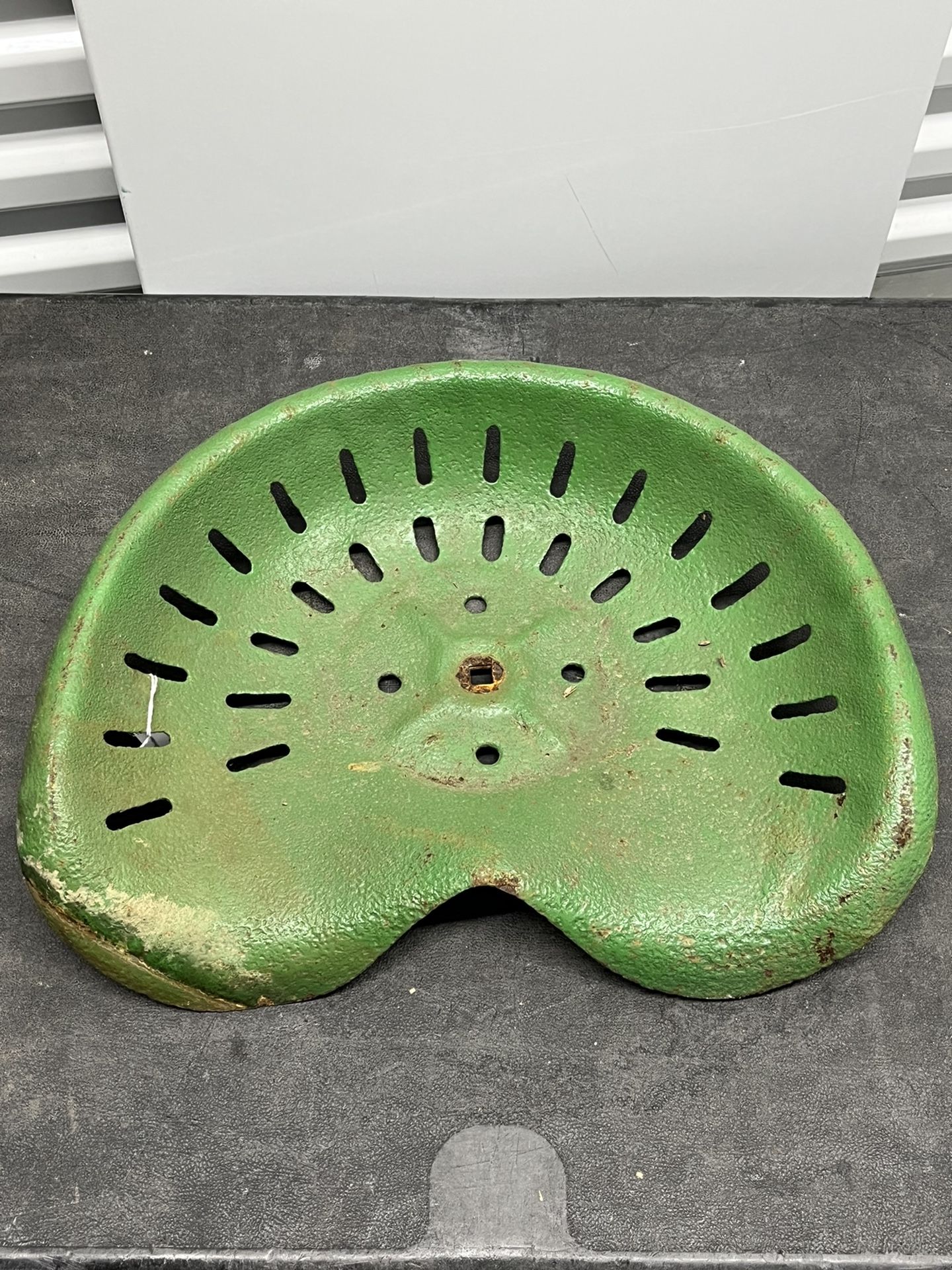 Old Metal Tractor Seat