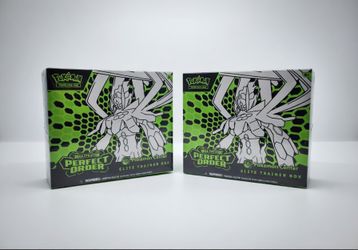 Pokemon Perfect Order Etb Pokemon Center Sealed
