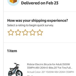 Ridstar Q20 1500 Watt (STILL IN BOX)