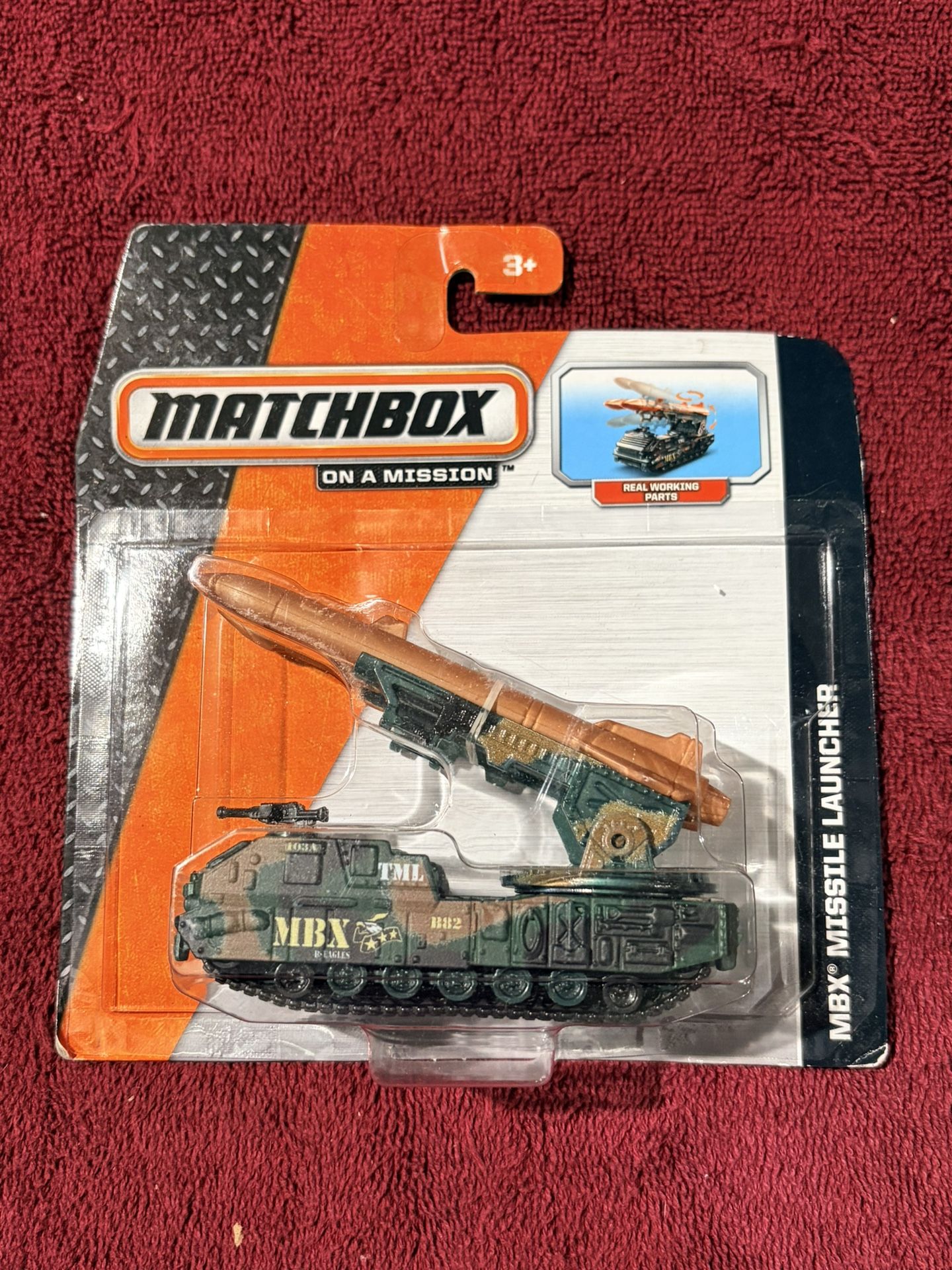Matchbox Working Rigs MBX Missile Launcher 2013