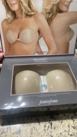 Nu Bra Fashion Forms® Nubra Ultralite Adhesive Bra for Backless Dresses – Silicone Adhesive Interior – Front Closure