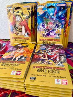 One Piece OP-17 Sleeved Packs