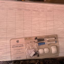Dry Erase Calendar 