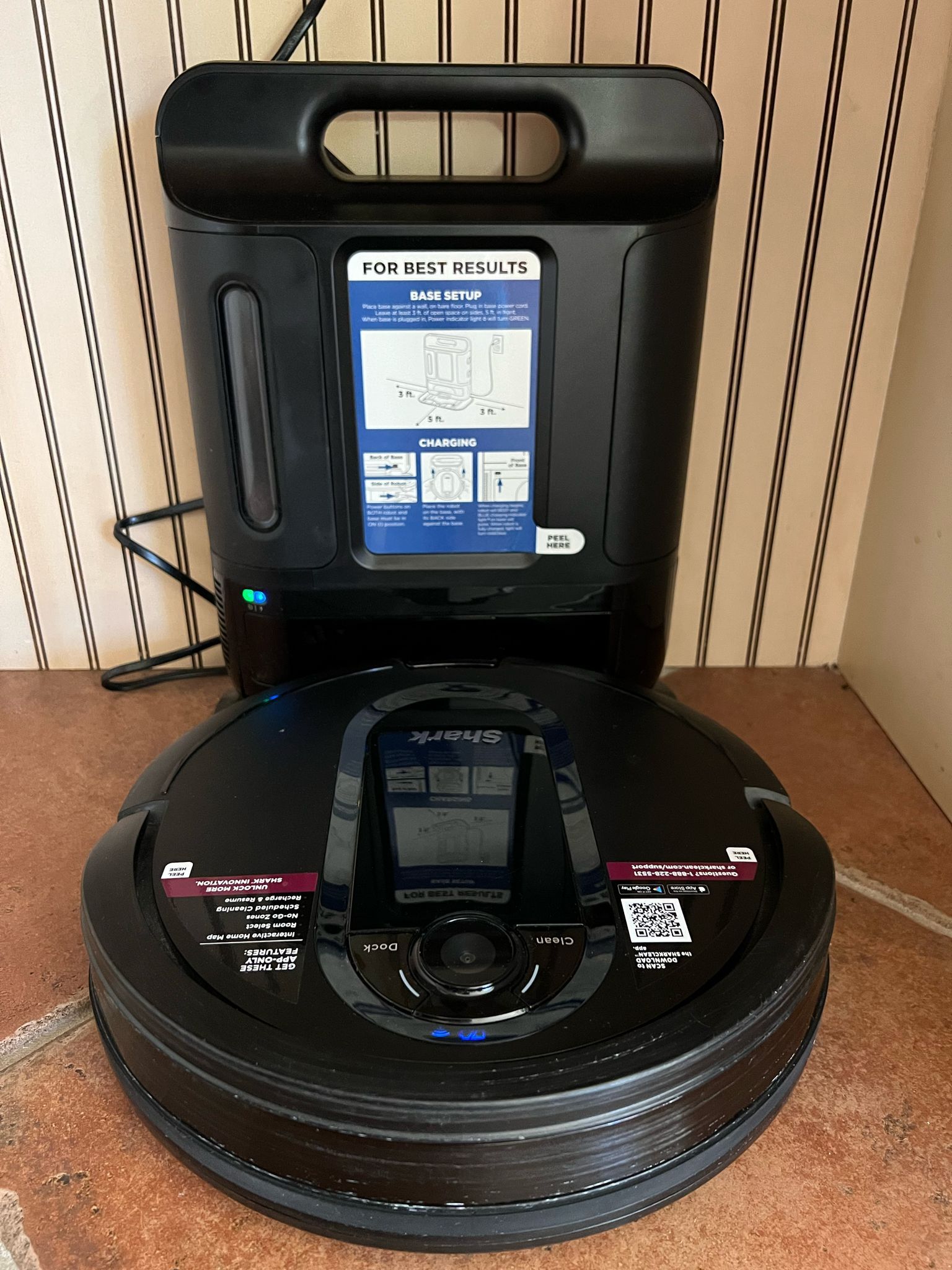 Shark VACUUM Robot Self Empty RV1401ZWUS