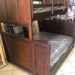 Literas Nuevas De Madera Full Twin En Pagos O Efectivo
