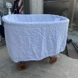 Wicker Bassinet Basket 