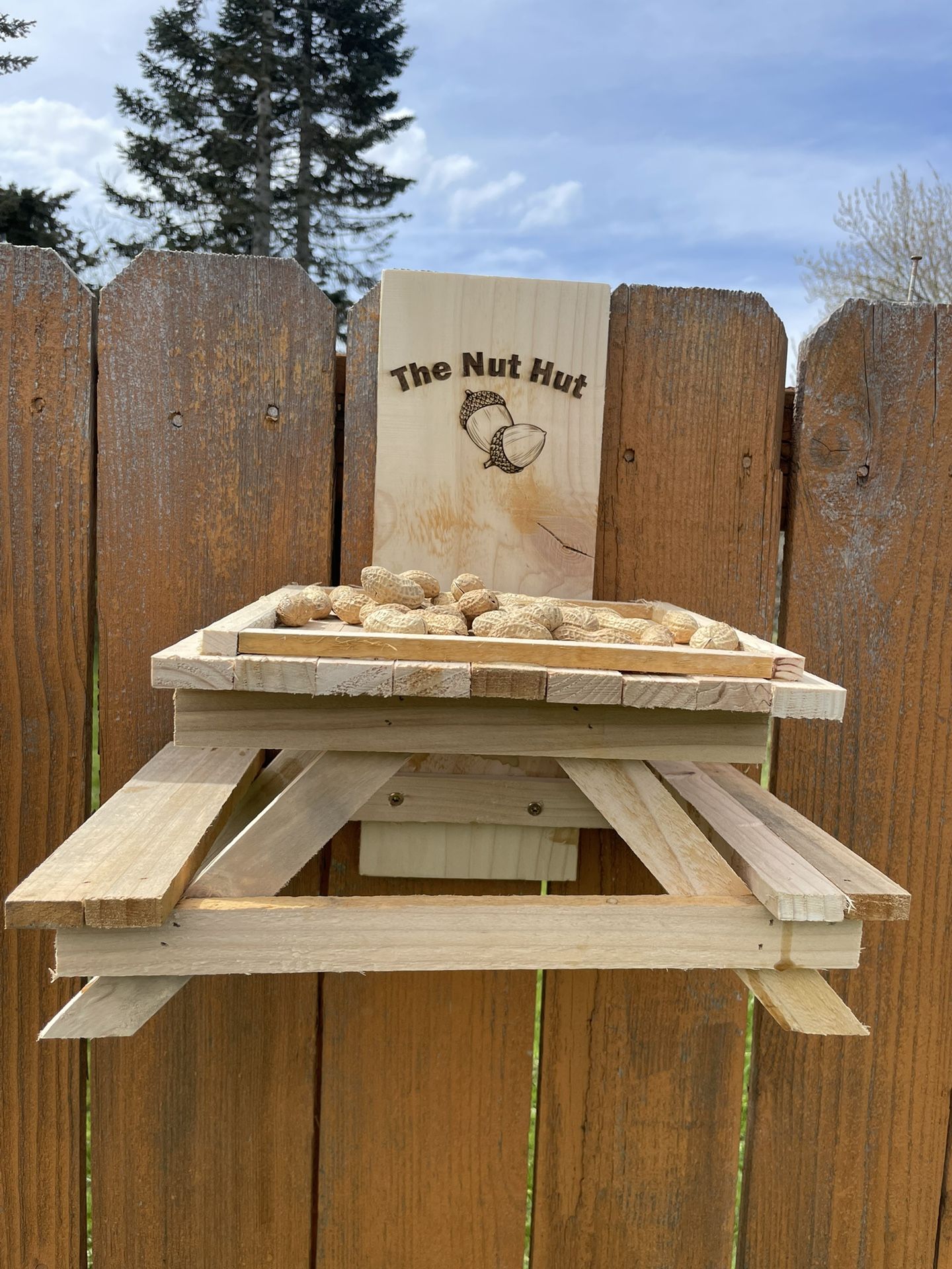 Squirrel Picnic Table