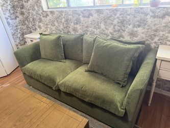 Sleeper Sofa (Olive)