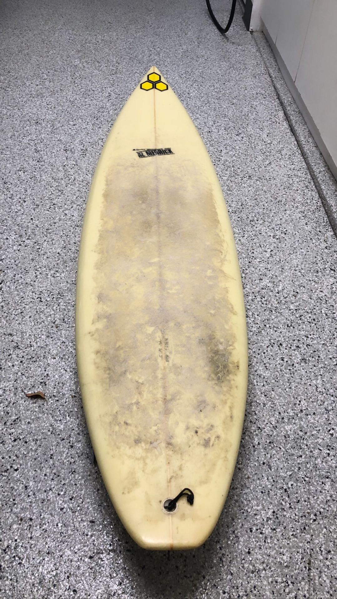 7’6” Al Merrick Channel Islands Surfboard Semi  Gun 