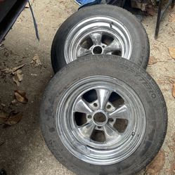 Crager SS Wheels and Good Tires 15”