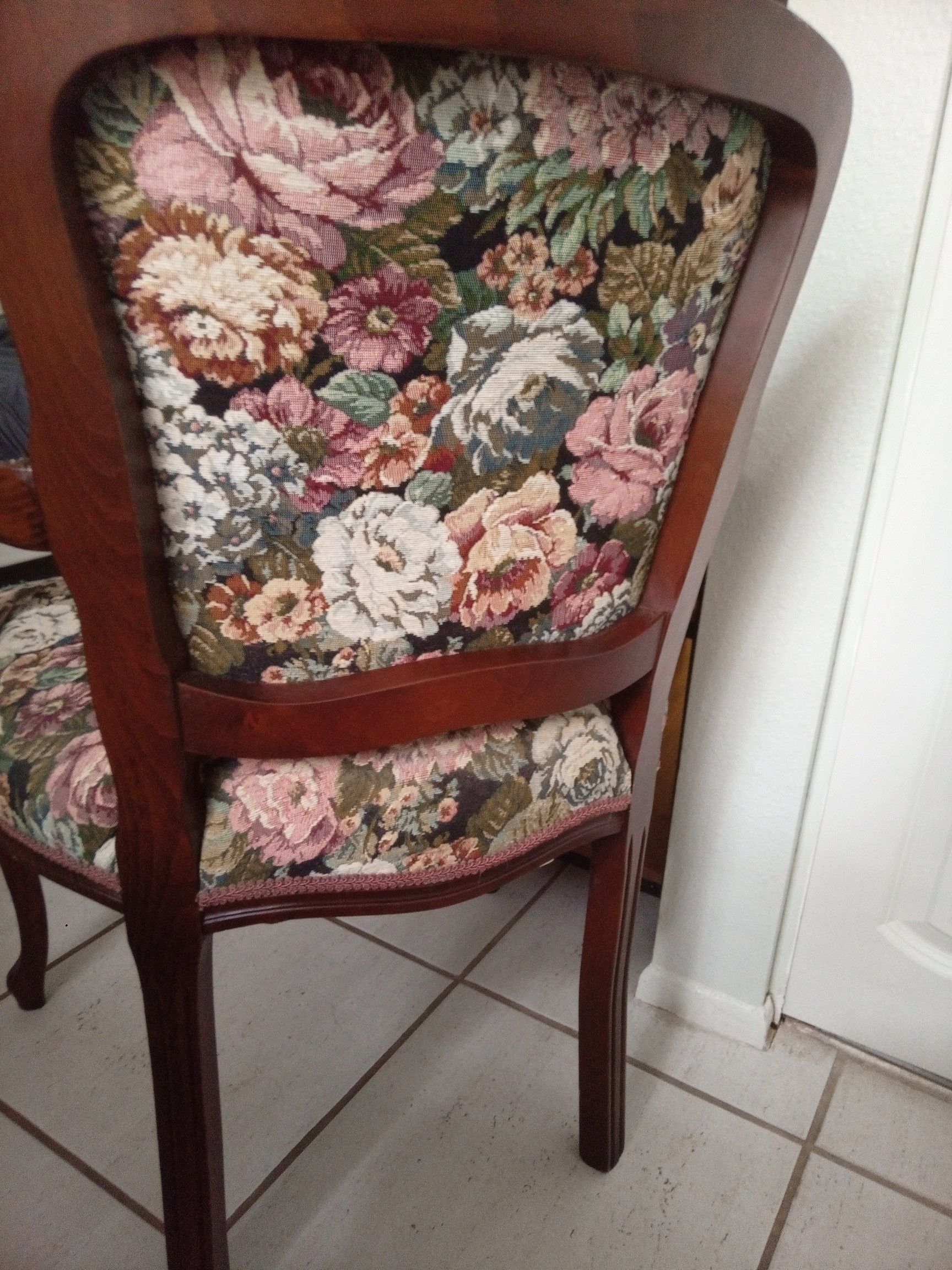 Classic real wooden chairs