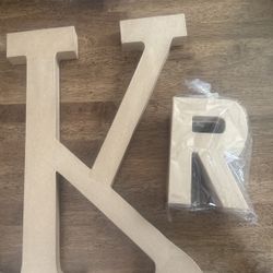 Large Cardboard Letters