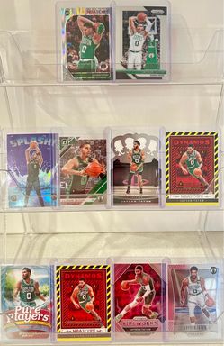 Jayson Tatum Boston Celtics Basketball 10 Card Lot