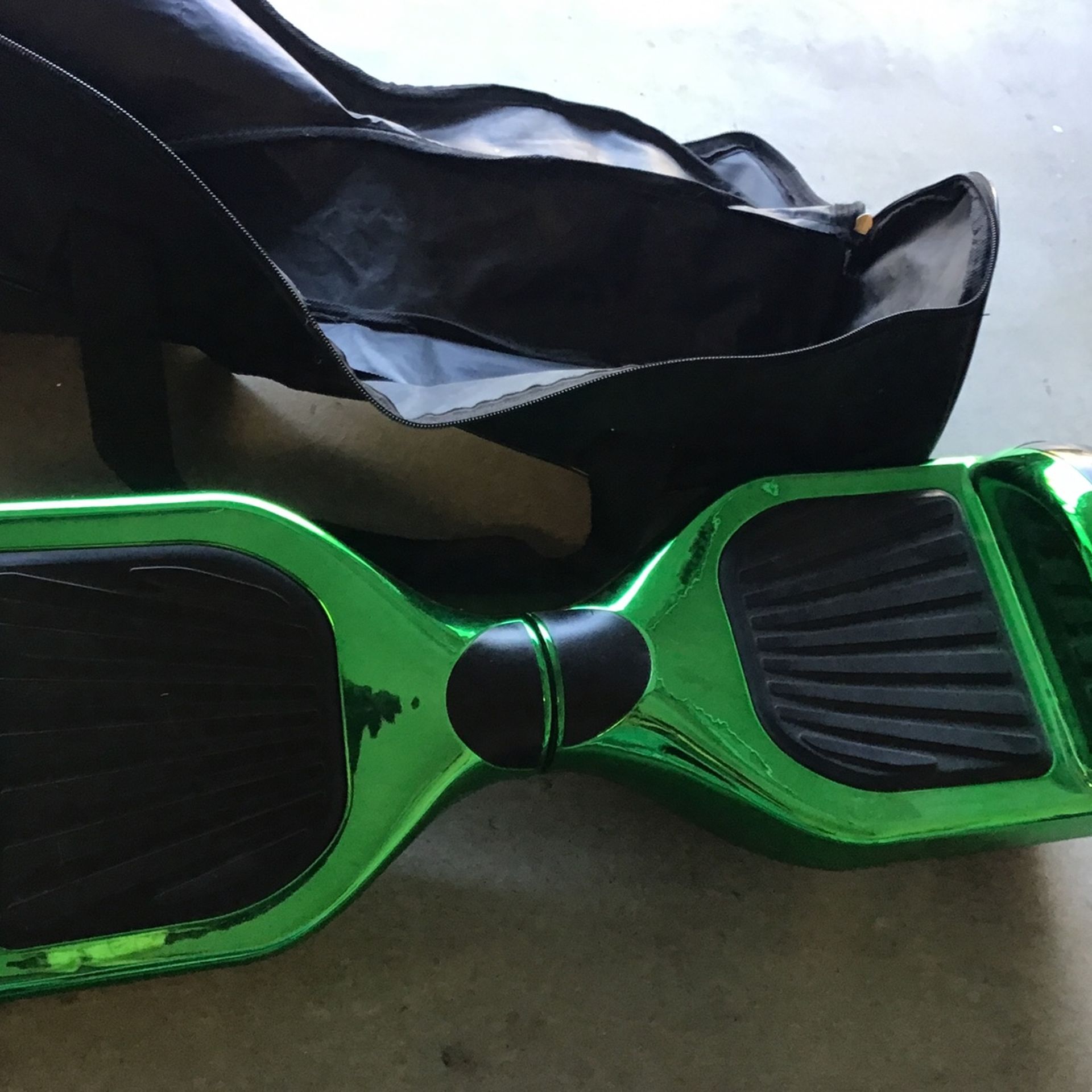 Green Hoverboared