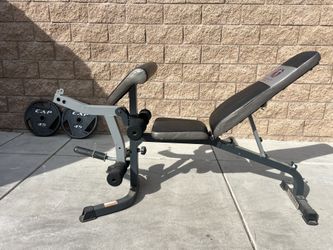 Need To Sell Today! Bench Press With Weights