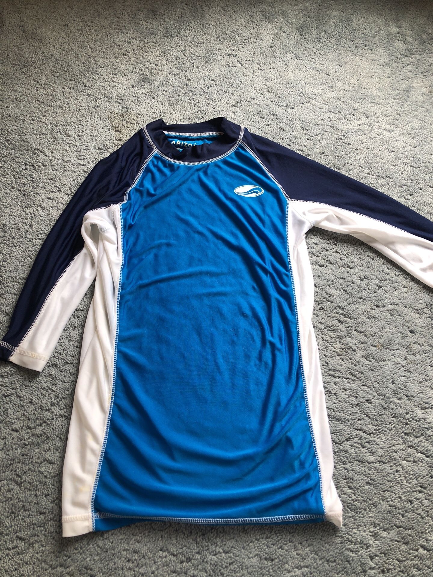 Boys Arizona swim shirt Sz Medium