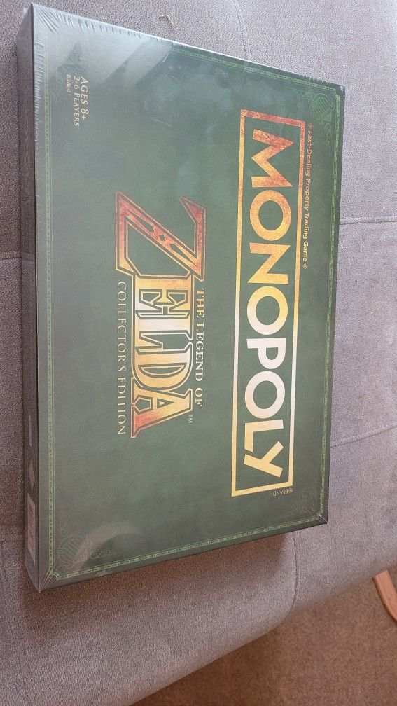 Zelda Monopoly Collectors Edition *New Sealed