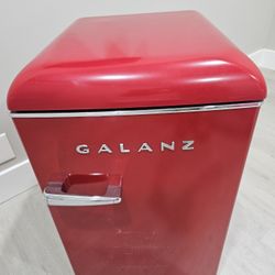 Galanz Red 2.5 Cu. Mini Fridge