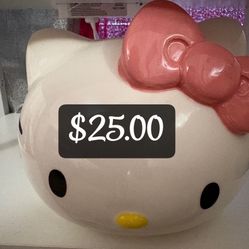 Hello Kitty Piggy Bank 