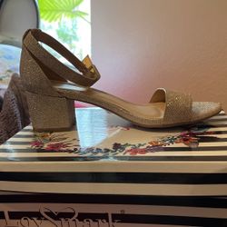 Champagne heels Sparkling and pretty 