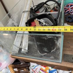 2 X Fish Tanks Aquarium Terrarium Reptile Fish 