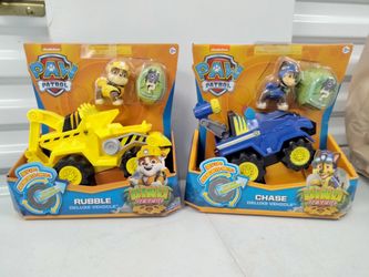 Paw Patrol Dino Rescue Vehicles with Figures