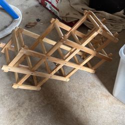 Wood Wine Rack 