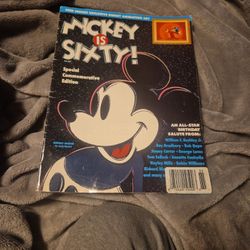 Vintage Mickey, turn 60 special. Commemorative addition.
