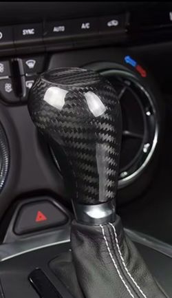 6th gen Camaro shift knob carbon fiber cover
