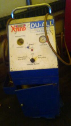 Automotive power drain and fill bulk recycler for antifreeze coolant