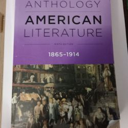 Anthology American Literature Books Ninth Edition 