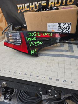 22-25 lexus is350 tail lights