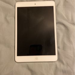 I Pad Mini Genreation1 Unlocked Memory Wiped