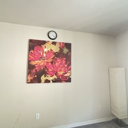Beautiful Flower Painting With Bright Colors 