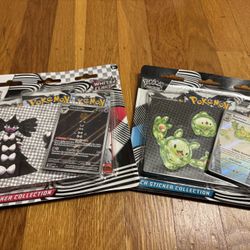 Pokemon sticker collection Blister 3packs