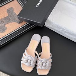 Designer flower sandals