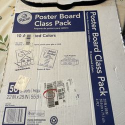 45 Poster Board Sheets