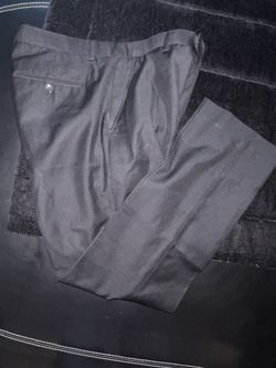 Calvin Klein Man Dress Pants Black Slim Fit Size 30