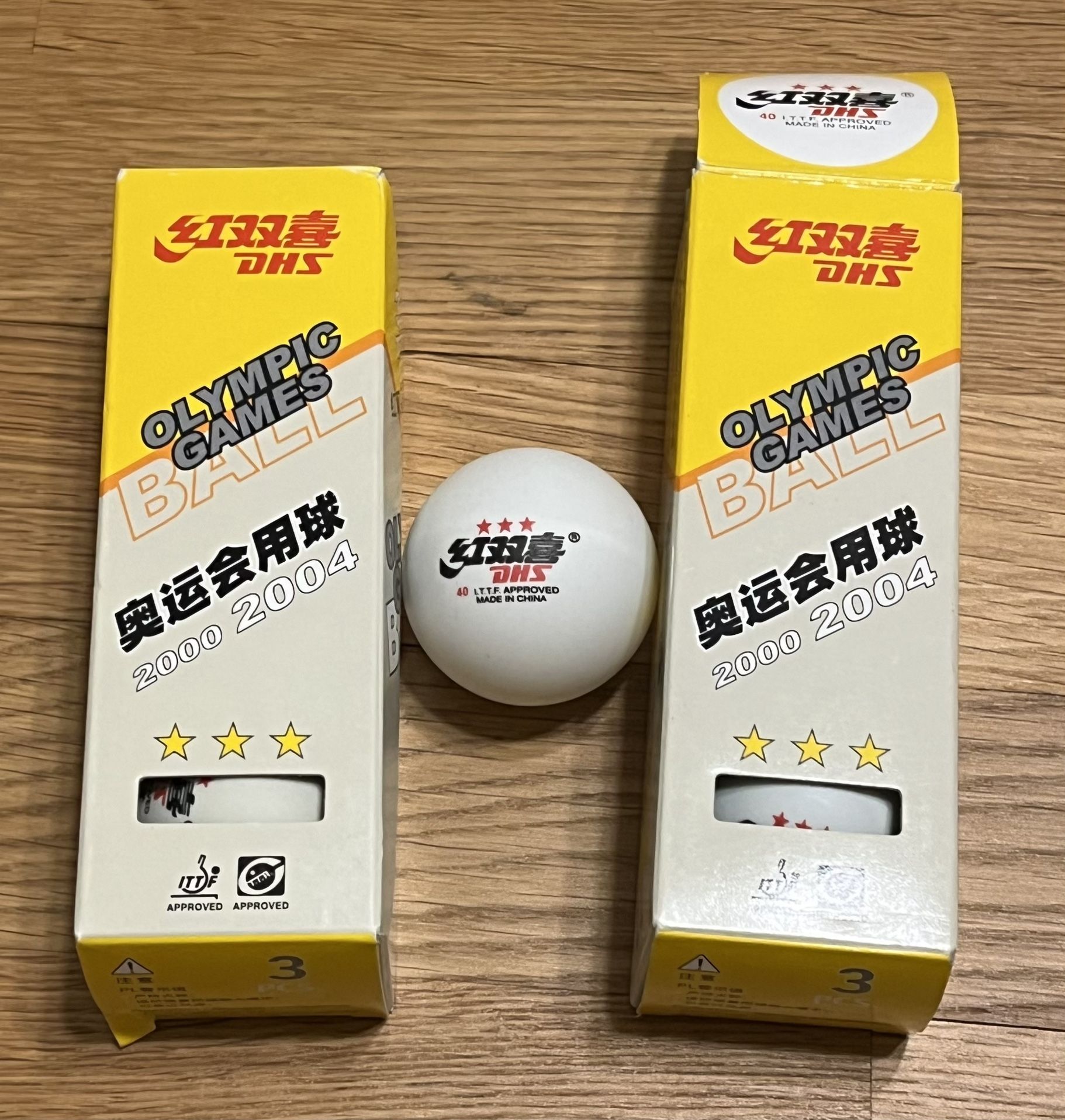 DHS Olympic Games Ping Pong Balls 