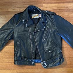 Schott Perfecto Leather Jacket size 46