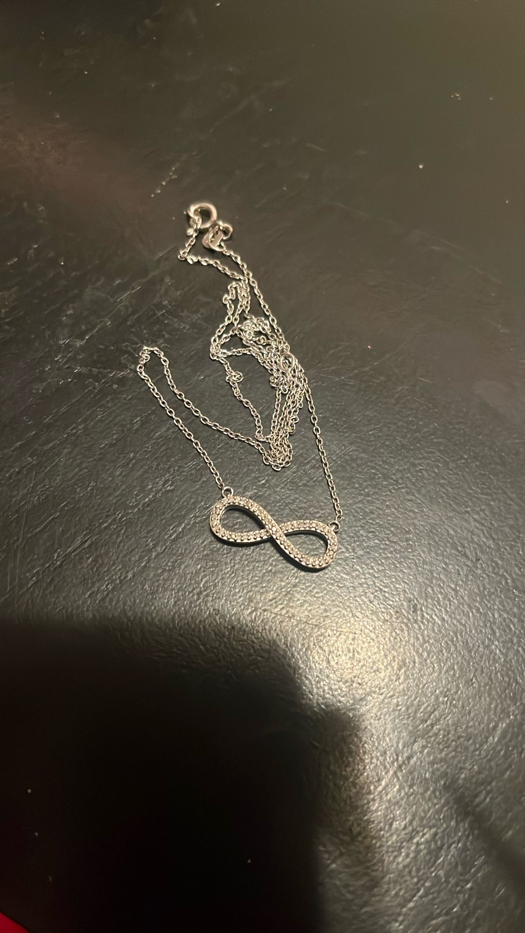 Silver Infinity Necklace