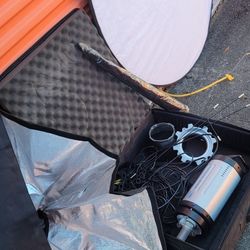 professional  camera light projector with case cable etc