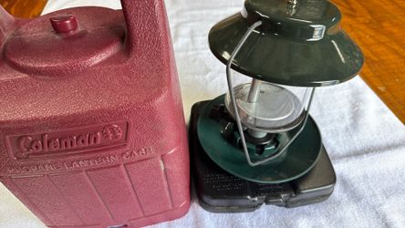 Coleman propane lamp