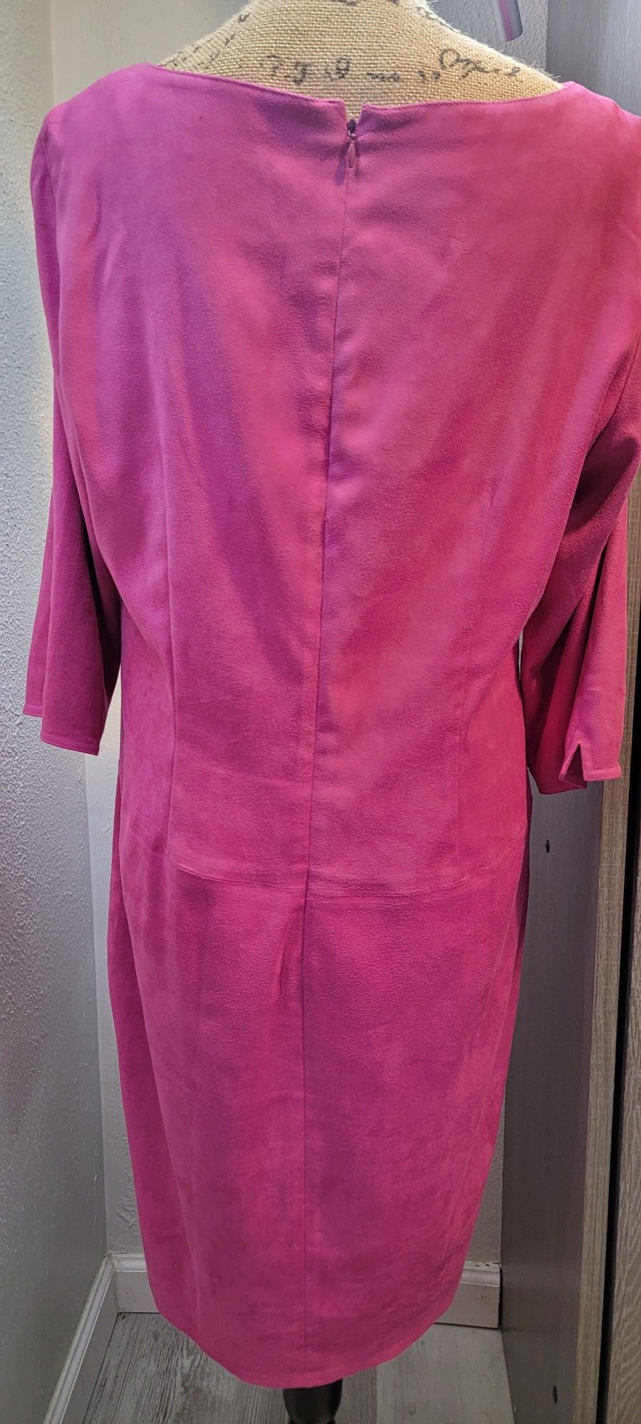 Size 14 Use David Warren Suede dress