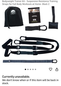 Suspension Trainer (like TRX)