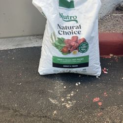 Dog Food For Sale 30 Pounds For $30 Blue Buffalo and Nutro 