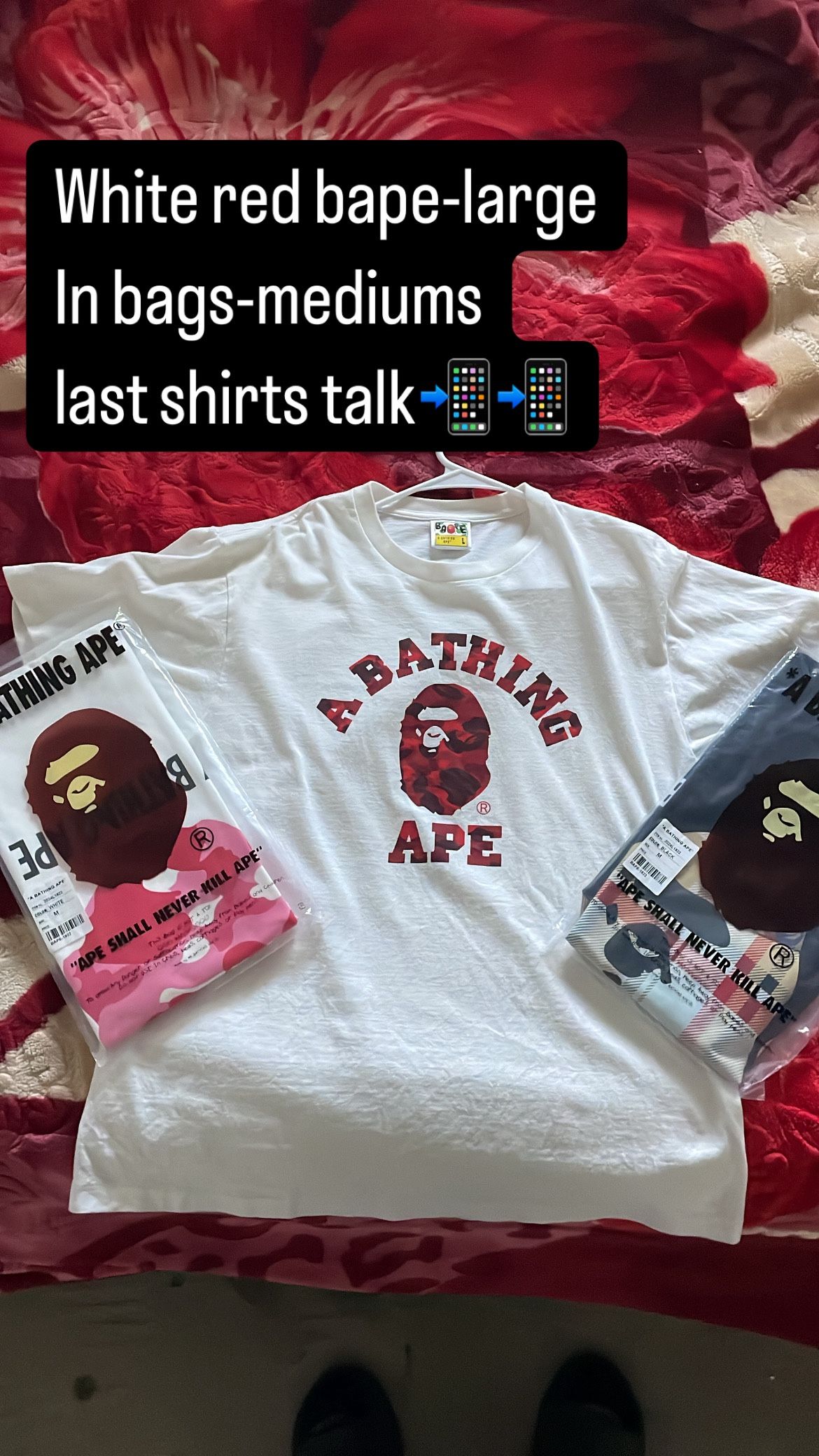 Bape Tees
