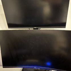 Dual 1440p Monitors + Stand