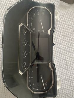 2022 GMC Sierra Cluster Speedometer
